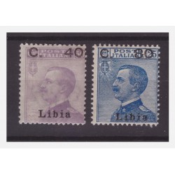 LIBIA 1922 -  SOPRASTAMPATI...