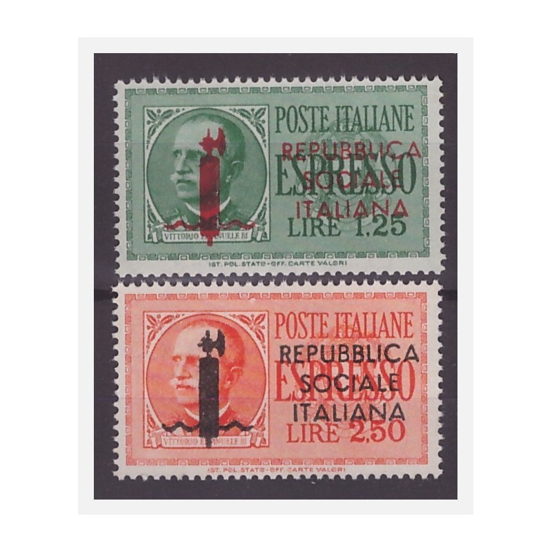 RSI FASCETTI ESPRESSI 1944 SERIE NUOVA **