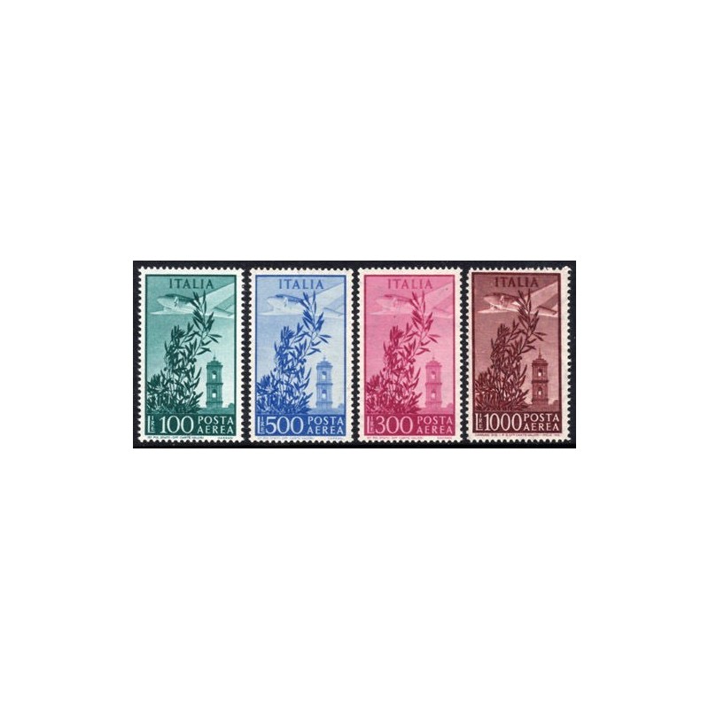 ITALIA 1948/52 Posta Aerea Campidoglio ruota **