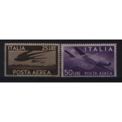 POSTA AEREA 1947 NUOVI VALORI NUOVI **
