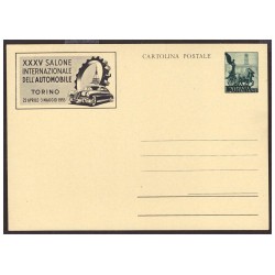 ITALIA  1953 - CARTOLINE POSTALI - SALONE DELL'AUTO   -  SPLENDIDA