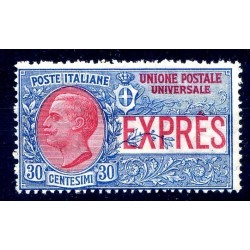 REGNO ESPRESSI 1908 - Centesimi 30  Nuovo **
