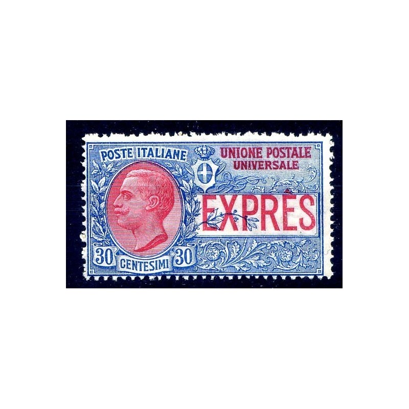 REGNO ESPRESSI 1908 - Centesimi 30  Nuovo **