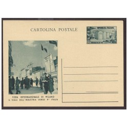 ITALIA  1952 - CARTOLINA POSTALI -  FIERA DI MILANO   -  SPLENDIDA
