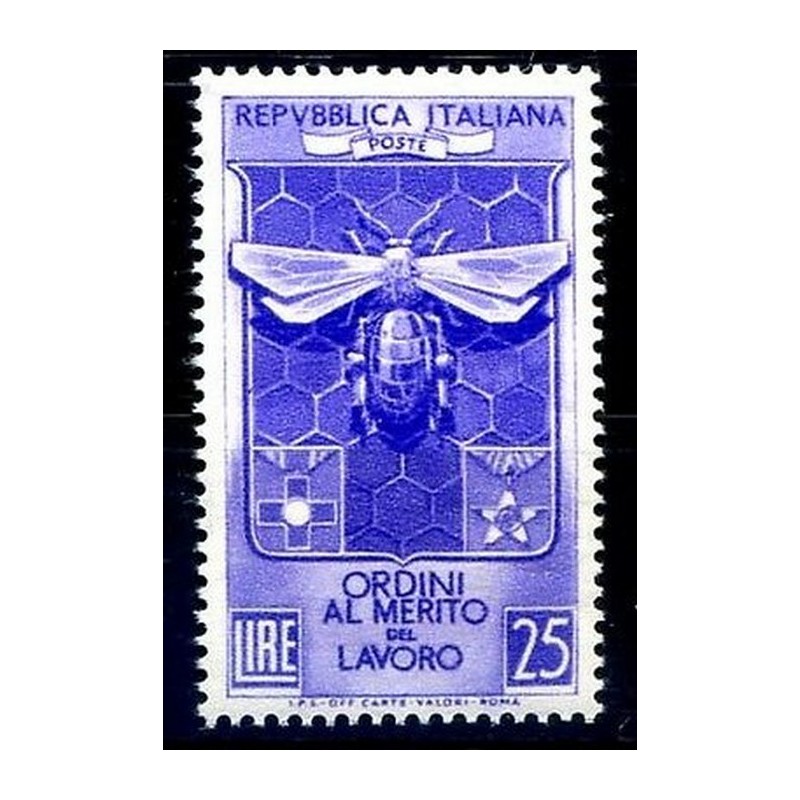 ITALIA 1953 - ORDINI AL MERITO  NUOVO  **