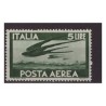 POSTA AEREA DEMOCRATICA 1946 - LIRE 5 NUOVO **