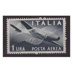 POSTA AEREA DEMOCRATICA  1946  - LIRE 1  NUOVO **