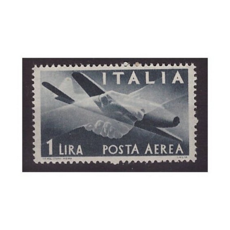 POSTA AEREA DEMOCRATICA  1946  - LIRE 1  NUOVO **