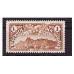 SAN MARINO 1931 - POSTA AEREA Lire 1 NUOVO **