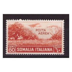 SOMALIA  1936 -  POSTA AEREA  CENTESIMI  60 NUOVO **