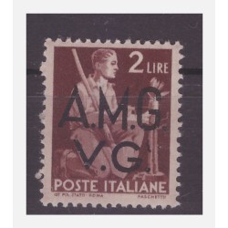 AMG VG 1947 - Lire 2    NUOVO **