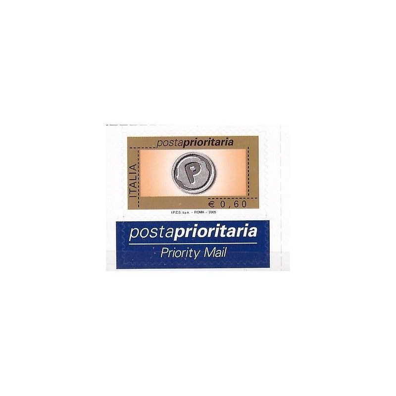 ITALIA 2005 -  Posta Prioritaria 0,60 NUOVO