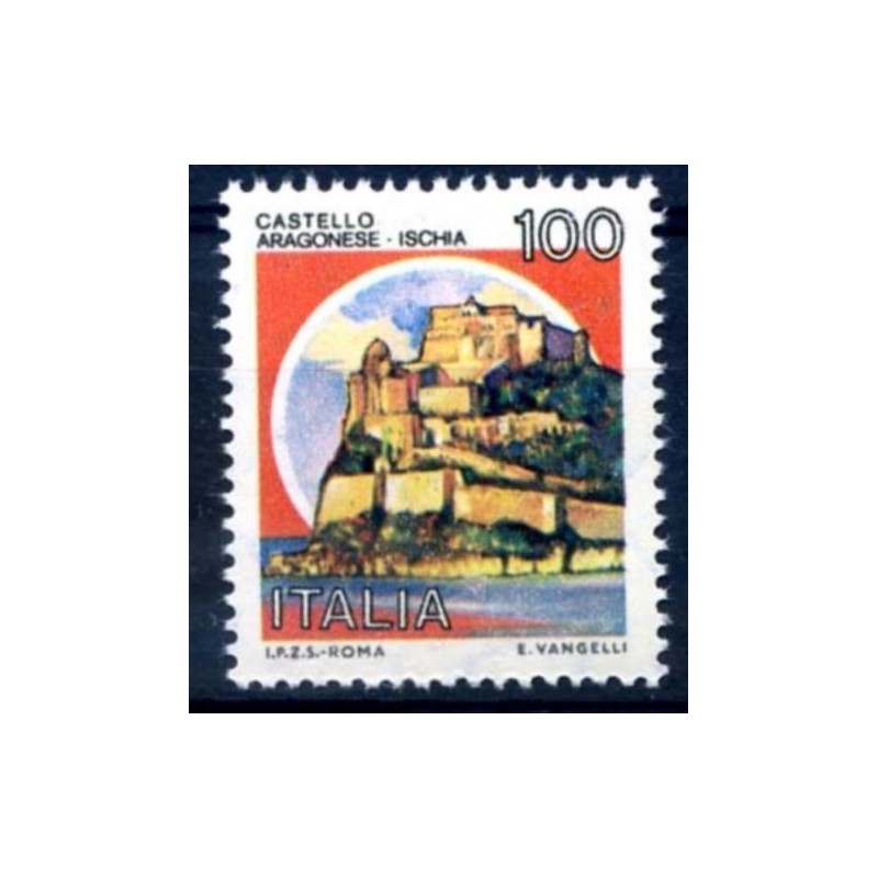 CASTELLI -  Lire 100  Dent 13 14 Nuovo **