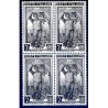 ITALIA 1950 - LAVORO Lire 2 QUARTINA NUOVA **