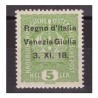 VENEZIA GIULIA 1918 - 5  HELLER   NUOVO   **