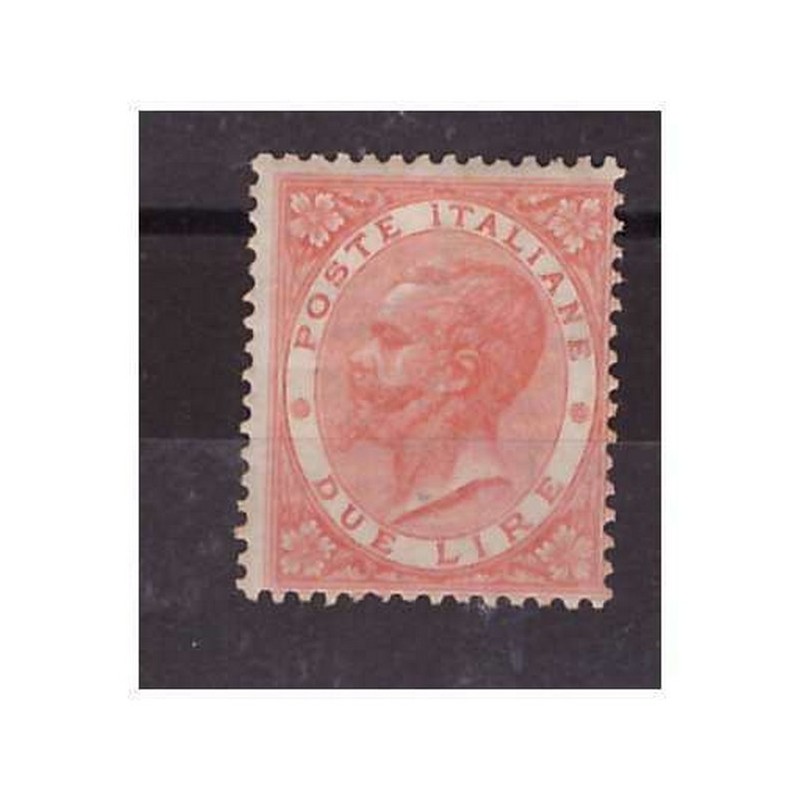 REGNO 1866 -    VITT EMANUELE II    LIRE  2   NUOVO *