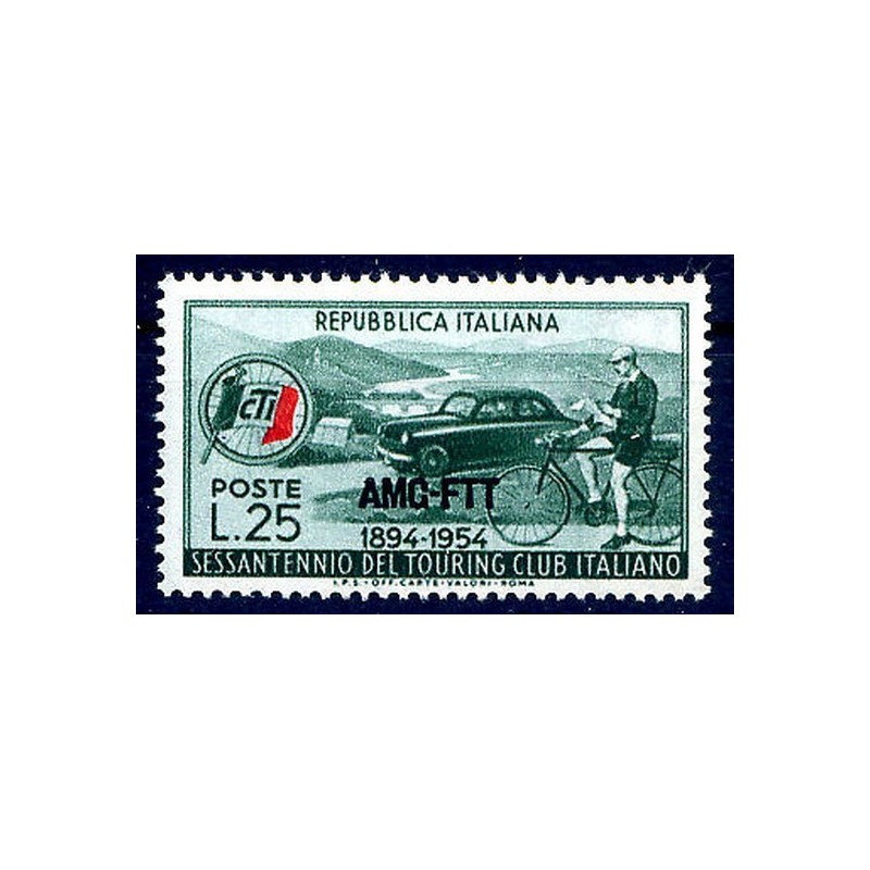 TRIESTE A - 1954 TOURING CLUB NUOVO **