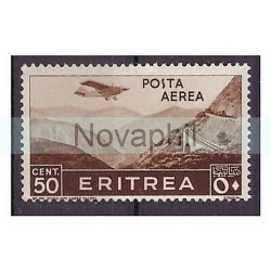 ERITREA 1936 - POSTA AEREA - CENTESIMI 50 - NUOVO **