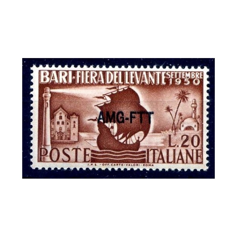 Trieste A - 1950 FIERA DEL LEVANTE NUOVO **