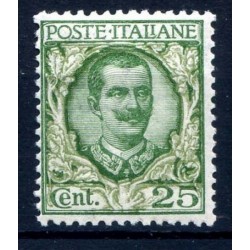 REGNO 1926 - FLOREALE Centesimi 25 NUOVO **