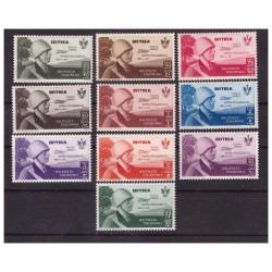 ERITREA 1934 - VOLO ROMA MOGADISCIO SERIE  NUOVA *