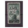 TRIESTE A - AMG VG  DEMOCRATICA  25  LIRE  -  lettera " G " CHIUSA   NUOVO **