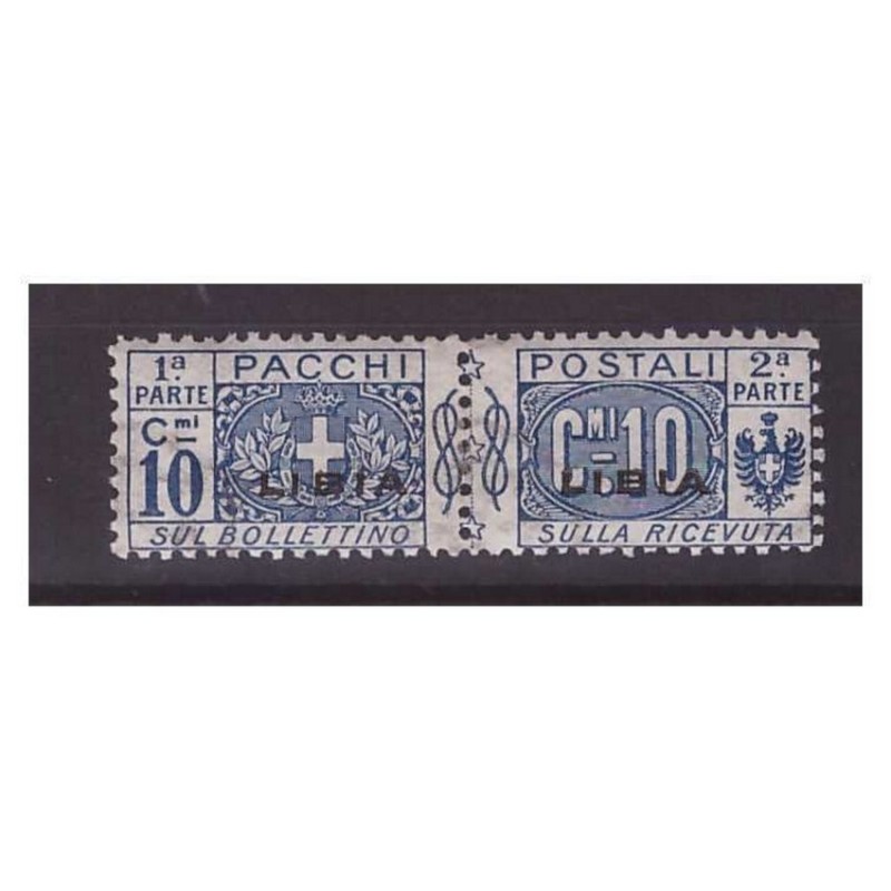 LIBIA  1915   -   PACCHI POSTALI   -   CENTESIMI 10   NUOVO **