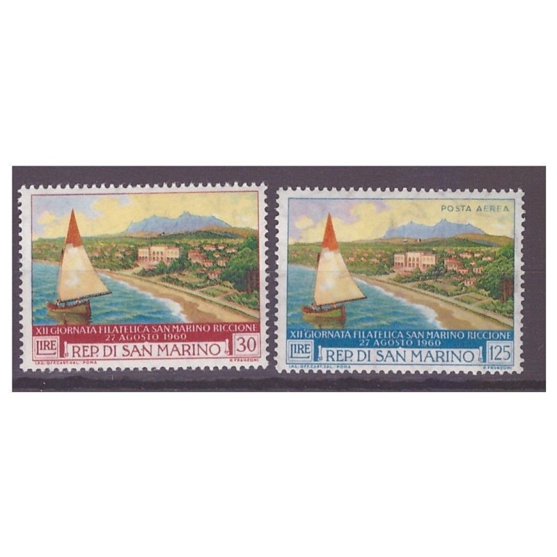 SAN MARINO 1960 - RICCIONE - PO + PA SERIE NUOVA **