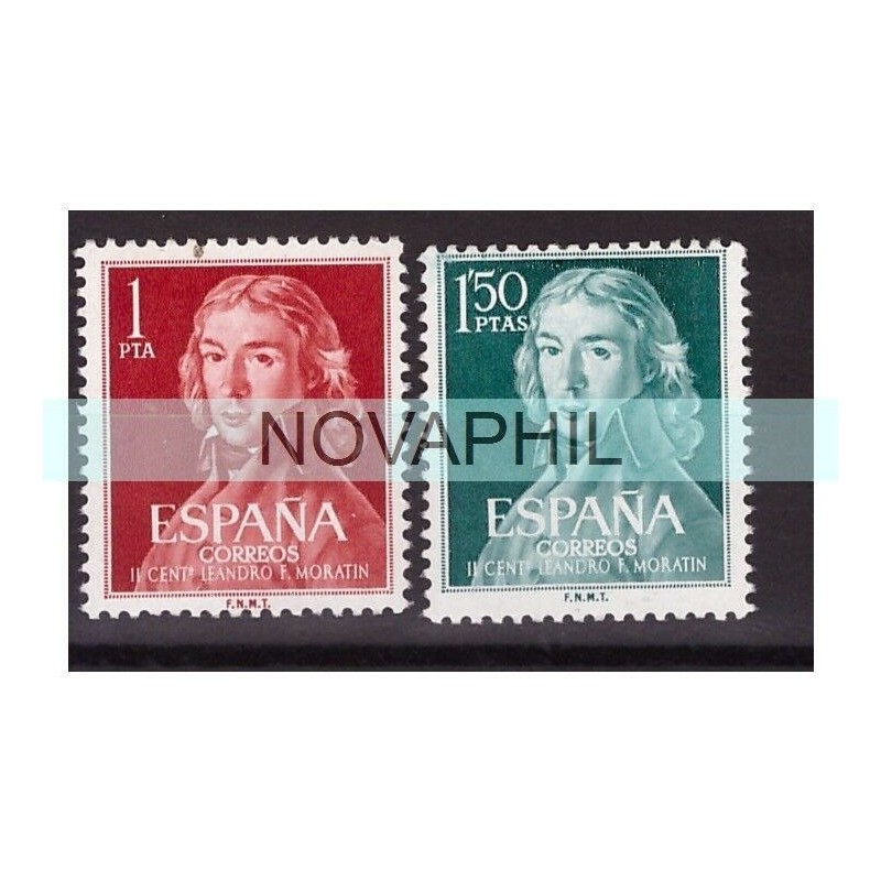 SPAGNA 1961  -  FERNANDO DE MORATIN    -   SERIE NUOVA  **