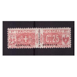 SOMALIA  ITALIANA 1923   -   PACCHI POSTALI   -  CENTESIMI 25  NUOVO  **