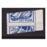 TRIESTE B - 1952  SPORT 28 d. DENTELLATURA INCLINATA   NUOVO  **