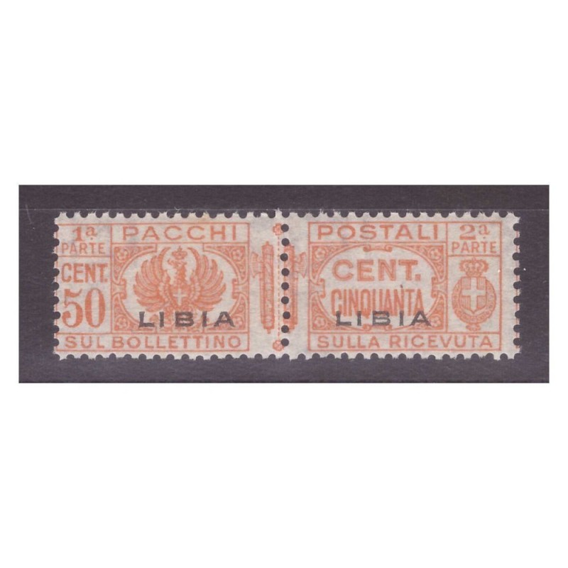 LIBIA  1927   -   PACCHI POSTALI   -   CENTESIMI 50   NUOVO **