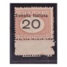 SOMALIA  1926 - SEGNATASSE  CENT. 20  SOPRASTAMPA CAPOVOLTA   NUOVO   **