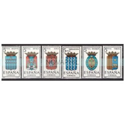 SPAGNA 1965  -  STEMMI  OTTAVA  EMISSIONE  -   SERIE NUOVA  **