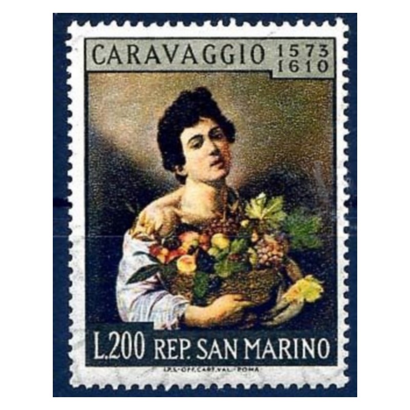 SAN MARINO 1960 -  CARAVAGGIO   NUOVO  **
