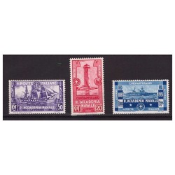 REGNO 1931  -  ACCADEMIA NAVALE    SERIE   NUOVI  *