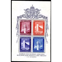 VATICANO 1958 -  FOGLIETTO BRUXELLES NUOVO **