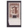 SAN MARINO - 1943  CADUTA DEL FASCISMO   DOPPIA  SOPRASTAMPA CENT. 5  **