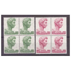ITALIA 1970 - SAN GIORGIO SERIE NUOVA IN QUARTINA **