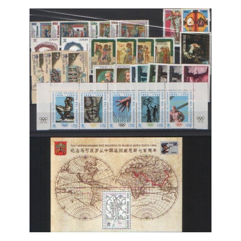 VATICANO - ANNATA 1996 NUOVA **