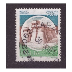 CASTELLI 750 Lire con Filigrana stelle secondo tipo