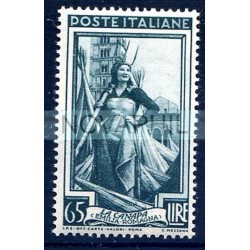 ITALIA 1950 - ITALIA AL LAVORO RUOTA Lire 65 NUOVO **