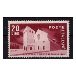 ELEZIONI AMMINISTRATIVE A TRIESTE     1949 - NUOVO **