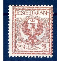 REGNO 1901 - FLOREALE - Cent. 2 - NUOVO **