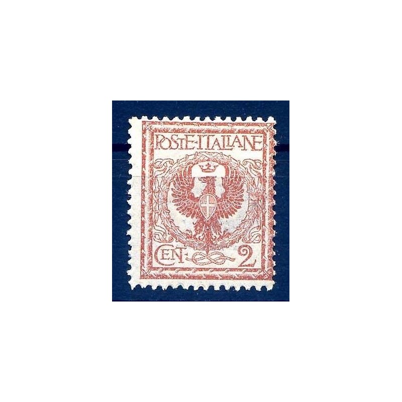 REGNO 1901 - FLOREALE - Cent. 2 - NUOVO **