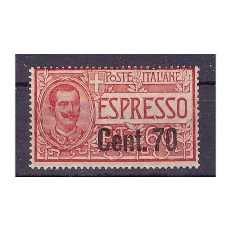 REGNO ESPRESSI 1924 - Centesimi 70 su 60 Nuovo **