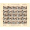 VATICANO 1952 - MINIFOGLIO CENTENARIO DEL I° FRANCOBOLLO NUOVO **