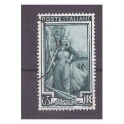1955 - LAVORO   65  LIRE  STELLE   USATO