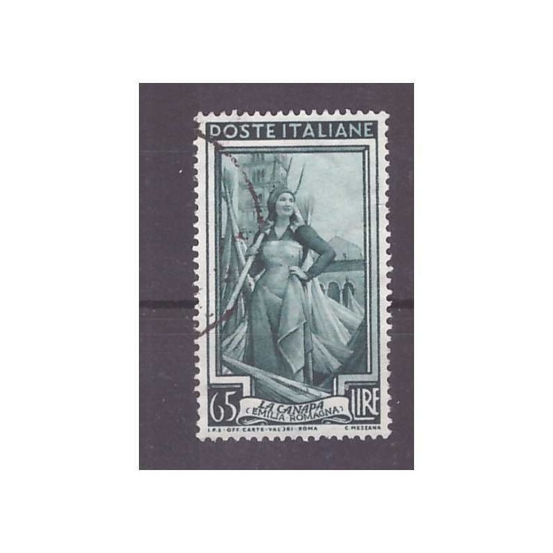 1955 - LAVORO   65  LIRE  STELLE   USATO