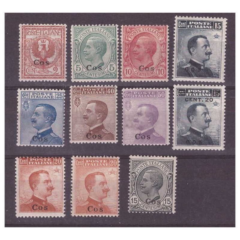 EGEO  - COO COS 1912-1922  SERIE COMPLETA NUOVA **